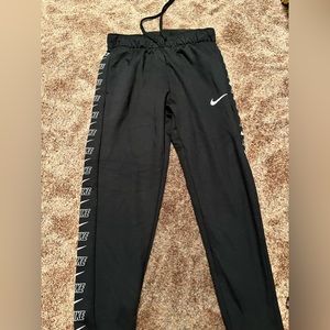 Black Nike sweatpants, size medium